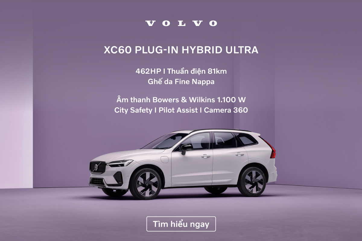 Volvo XC60 Plug-in Hybrid Ultra - SUV dẫn đầu xu hướng