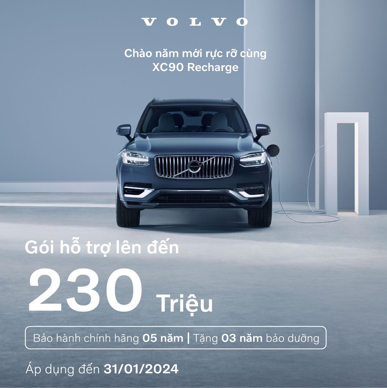 Sự hiện diện đẳng cấp của Volvo XC90 T8 Và ưu đãi đặc biệt