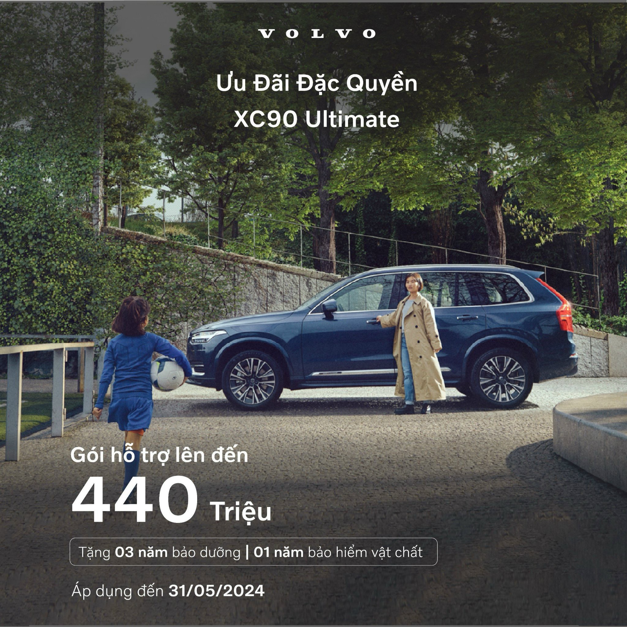 Volvo XC90 Ultimate: Chiếc SUV sang trọng và đẳng cấp cùng ưu đãi độc quyền