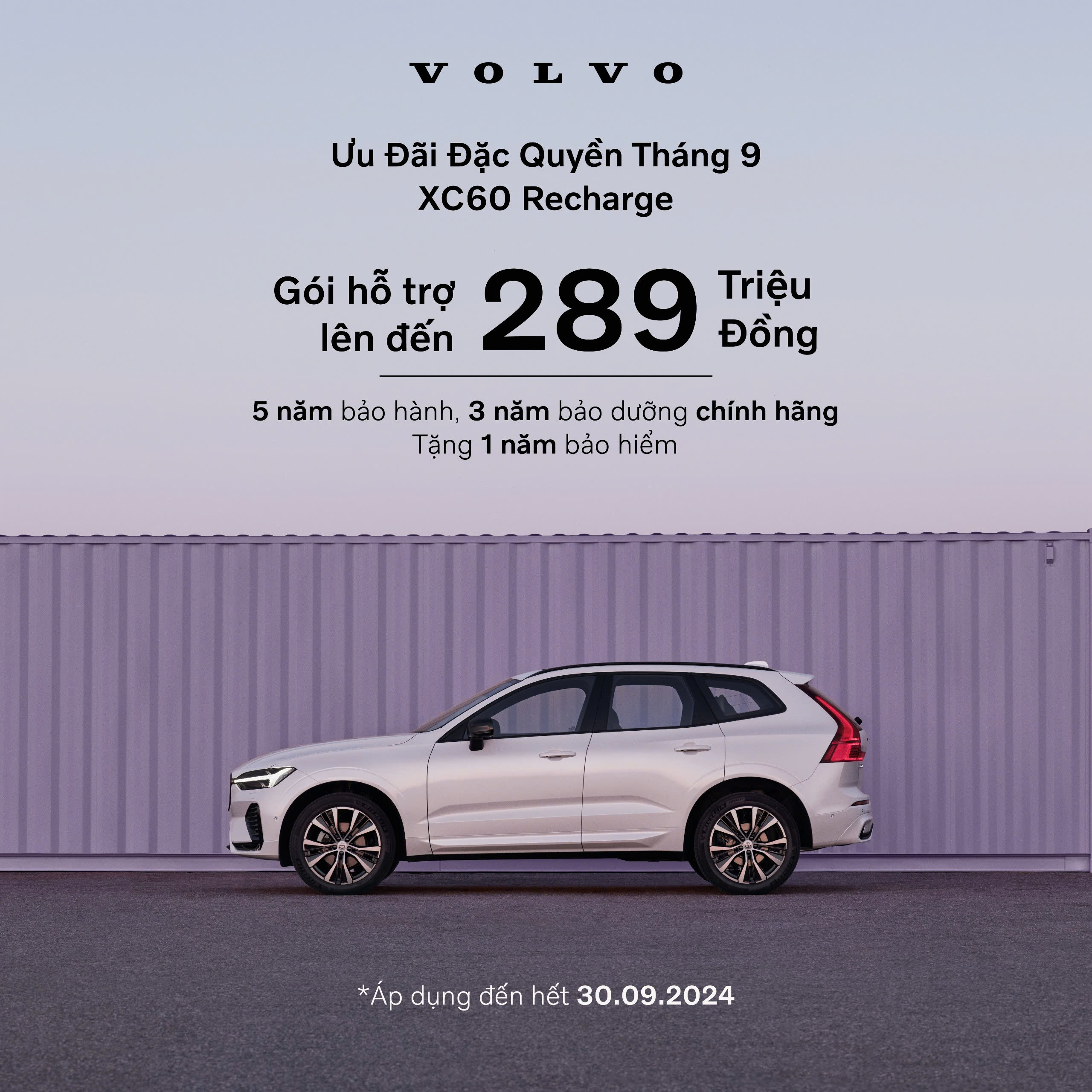 ƯU ĐÃI ĐỘC QUYỀN CƠ HỘI ĐỂ BẠN SỞ HỮU VOLVO XC60 T8 RECHARGE 